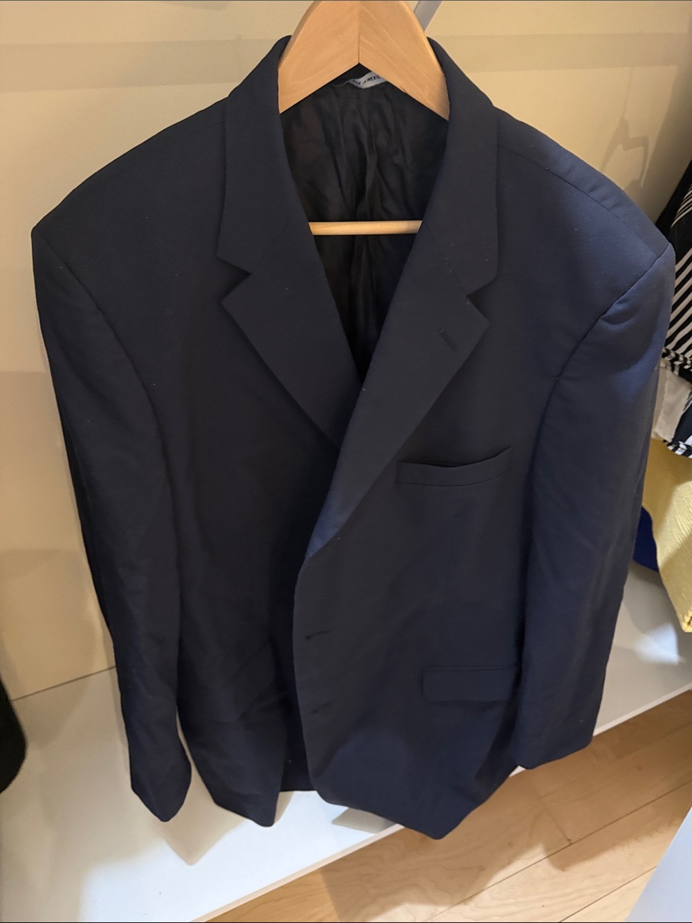 Brooks Brothers Navy Men's Blazer - Single-Breasted Sport Coat